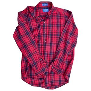 Sir Pendleton Merino Plaid Red Longsleeve Shirt.